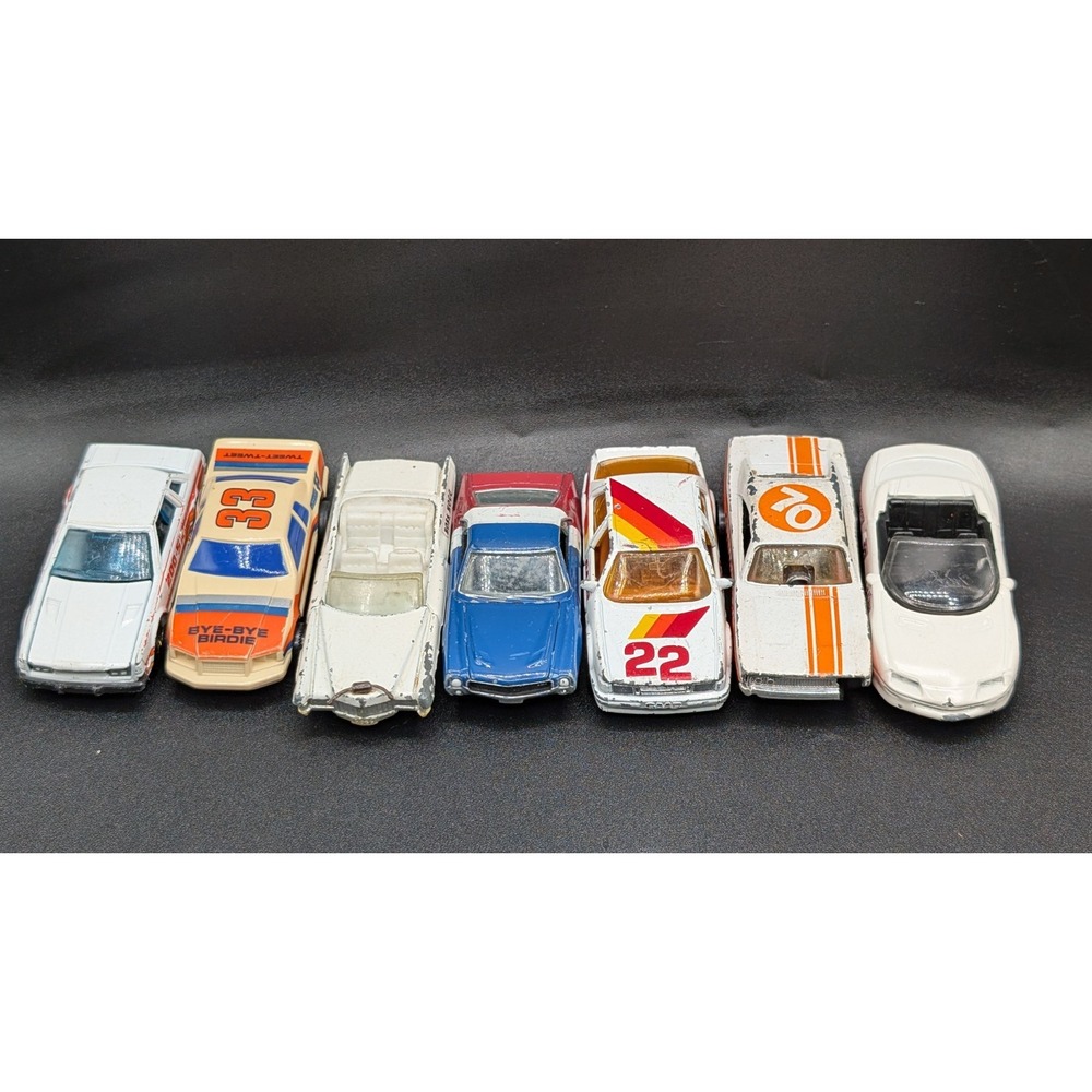 Hot Wheels, Etrl & Matchbox Lot of 7 Modern & Vintage Die-cast (1970s To 2000s)